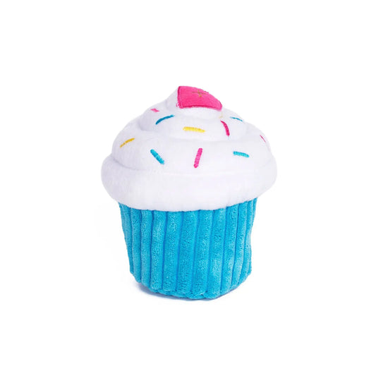 blue-cupcake-dog-toy-plush-squeaky