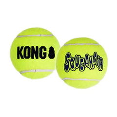 2 x Large KONG Airdog Squeaker Balls - Durable Dog Toys for Fetch in Australia 2